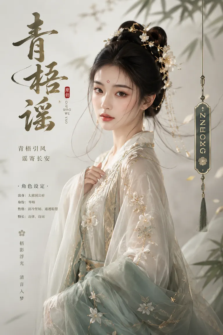 Portrait Photography and Character Consistency Visual Director · Character Poster Ancient-Style Original Character Portrait