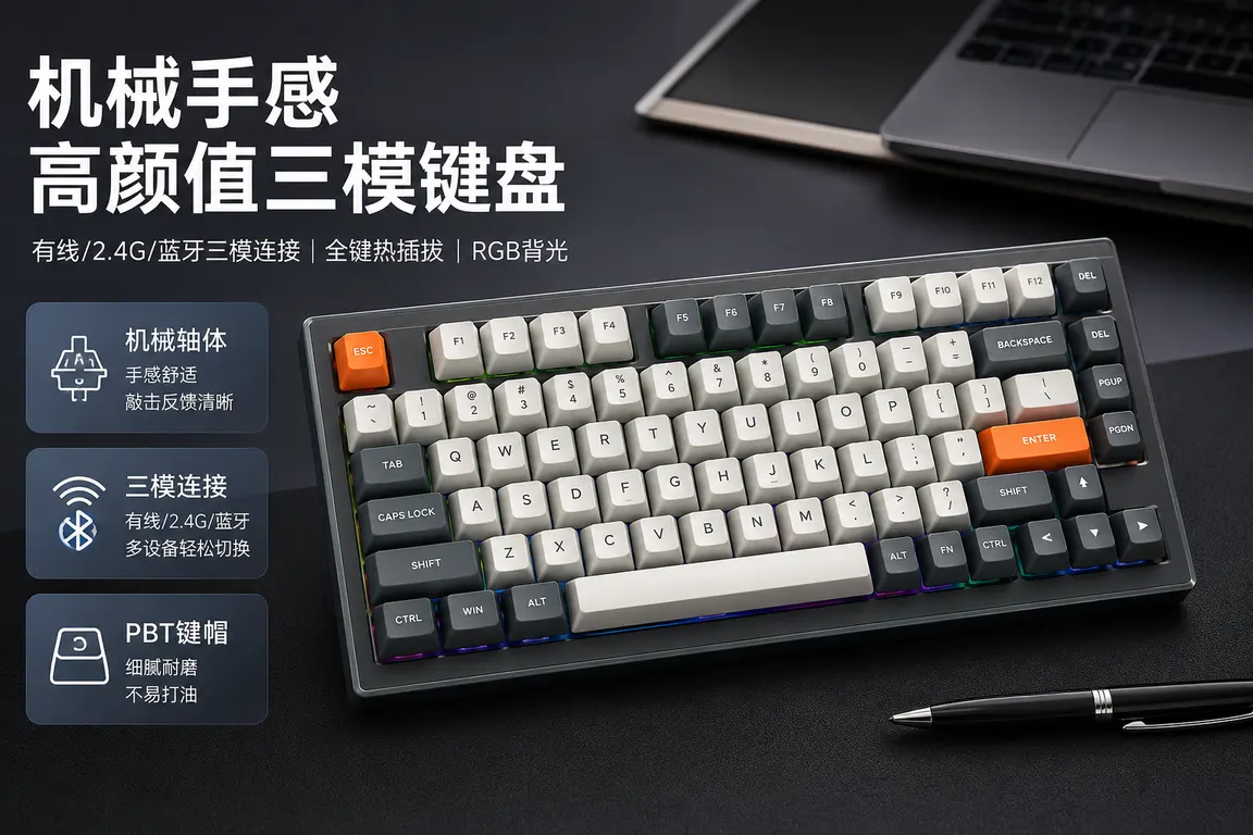 E-commerce Main Image Visual Director · Scene Main Image Keyboard Peripherals Texture Main Image